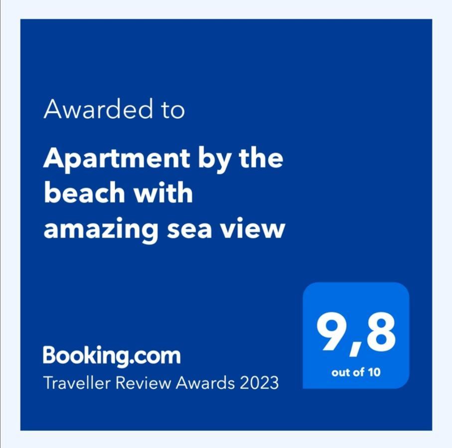 Apartment By The Beach With Amazing Sea View Peraía Eksteriør billede
